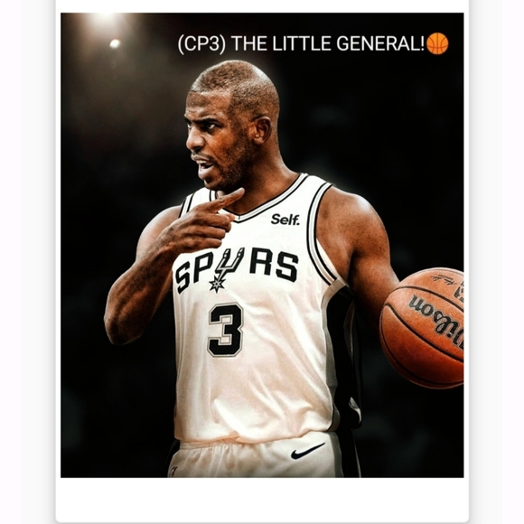 CHRIS PAUL CP3 THE LITTLE GENERAL 8.5x11 SELF-CREATED WALL/LOCKER GLOSSY POSTER! - Picture 2 of 4